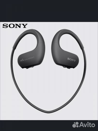 Беспроводной водонепроницаемый наушник-плеер, sony