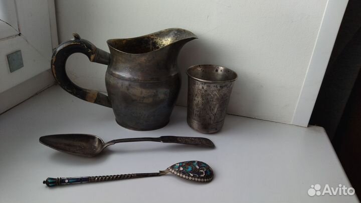 Предметы быта.Царская Россия Серебро 84