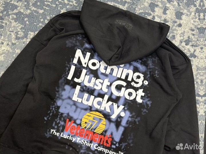 Худи Vetements I Got Lucky