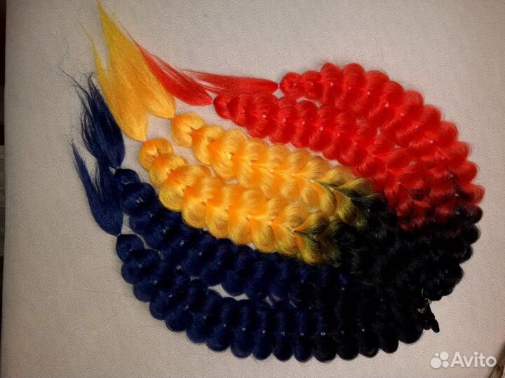 Объемные 3d косы