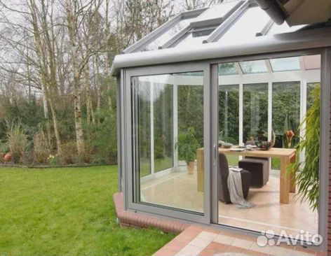 Безрамное остекление террас