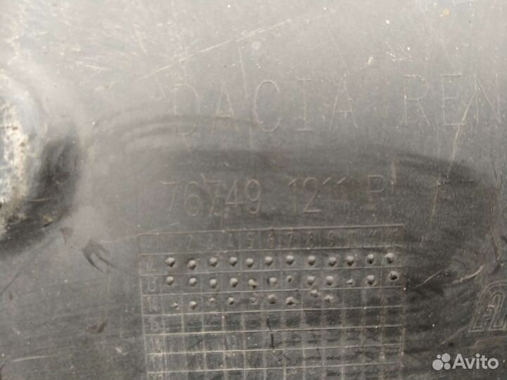 Локер задний левый для Renault Logan 2