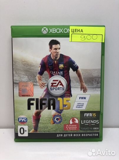 Диск FIFA 15 для Xbox One