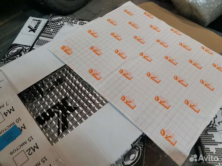 Xmat серия M вибропоглощающий матриал