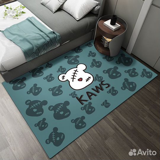 Коврик кавс kaws bearbrick