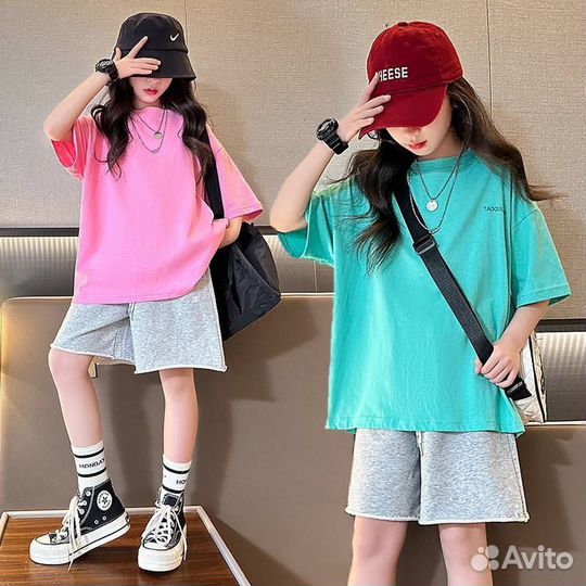 Костюм оверсайс для девочки