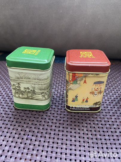 Набор баночек для чая (4 шт)