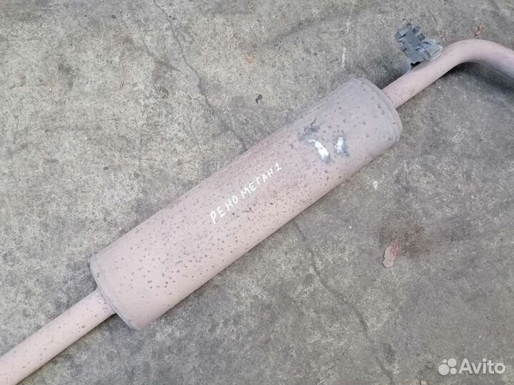 Глушитель с катализатором Renault Megane II 2006 г