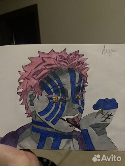 Рисую аниме картинки