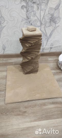 Многоразовая когтеточка лежанка с кошачьей мятой