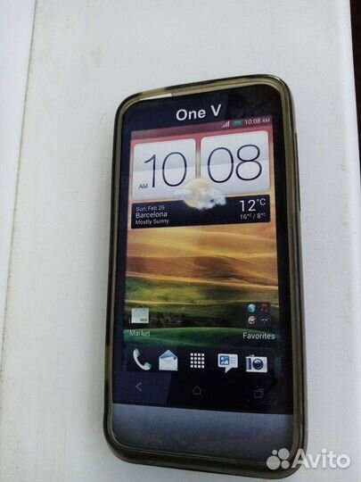 Силиконовый чехол для HTC One V