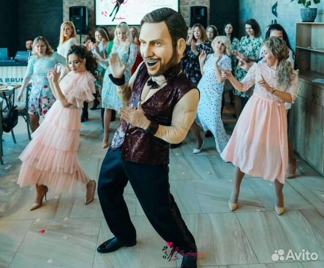 Ростовые куклы. Шоу.Пародии.Праздник. Мишка гигант