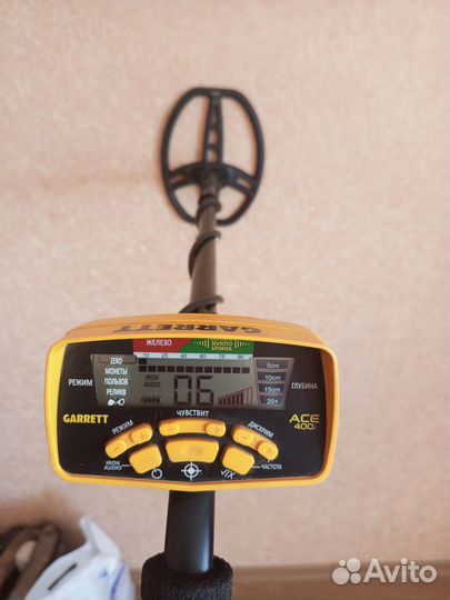 Металлоискатель garrett ace 400i