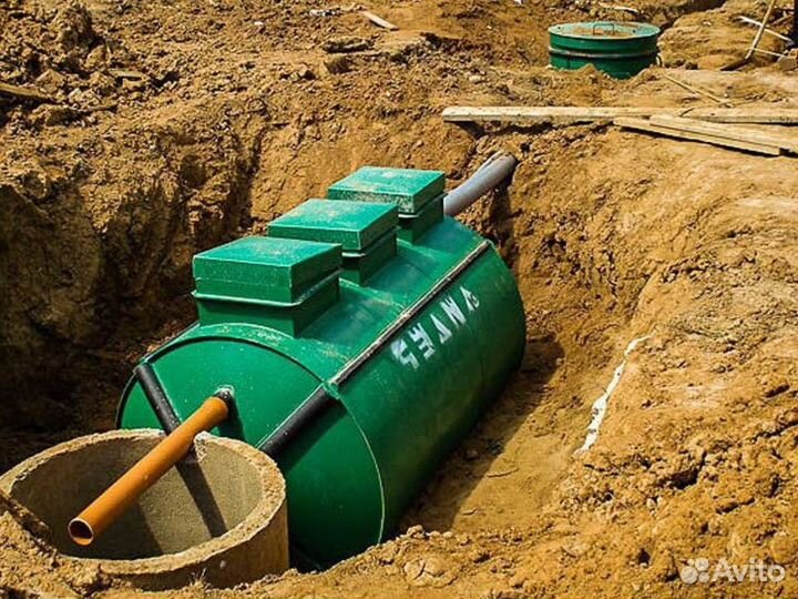 Септик эко Евролос 8 без откачки