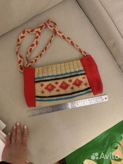 Cумка вязанная детская