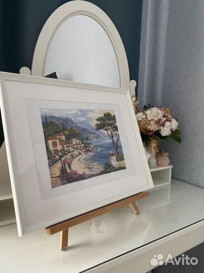 Картина вышитая крестом