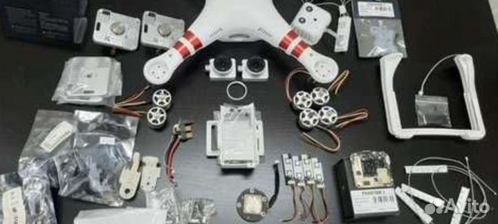 Запчасти для дрона phantom 3 pro