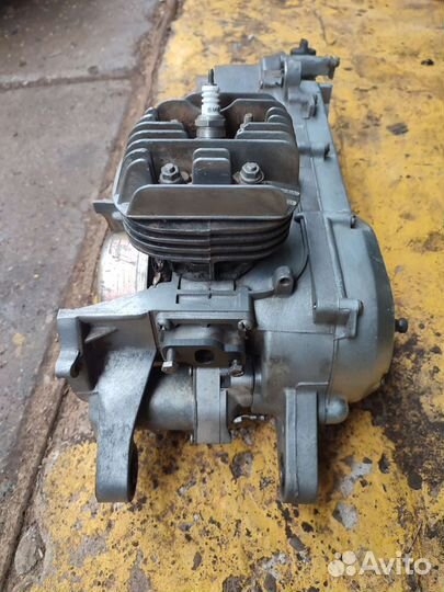 Двигатель для скутера 2 тактный 50 кубов