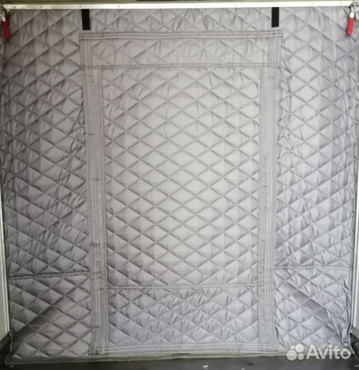 Штора утеплённая для гаража