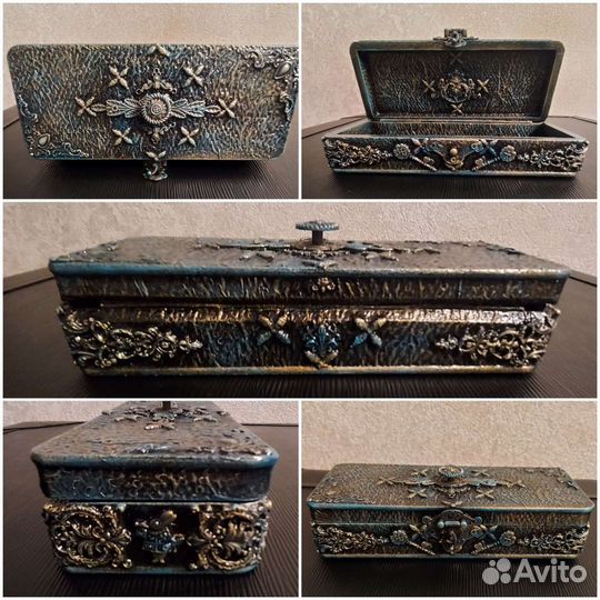 Деревянные шкатулки ручной работы