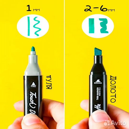 Маркеры для скетчинга 120 шт., набор фломастеров