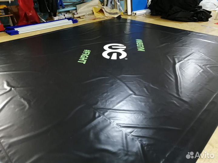 Покрытие с разметкой для борцовских ковров