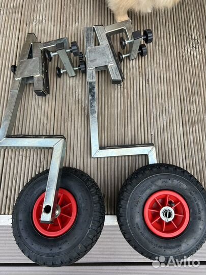 Колеса транцевые для лодки