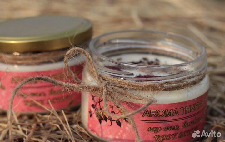 Ароматические свечи ручной работы