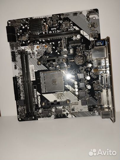 Материнская плата ASRock B450M-HDV R4.0