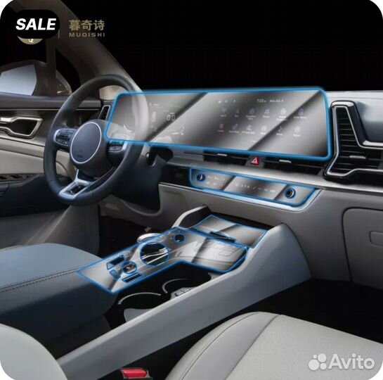 Пленка для бронирования салона KIA sportage NQ5