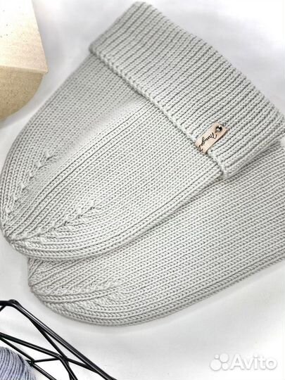 Шапочки весна/осень меринос