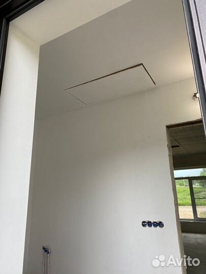 Механизированная штукатурка, шпатлевание