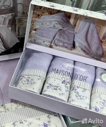 Полотенца roses maison DOR 4- шт - 30*50