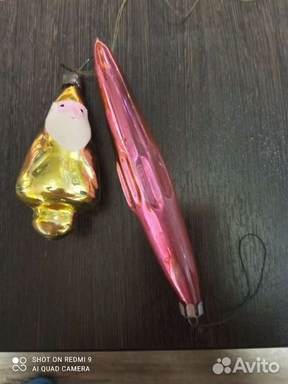Елочные игрушки СССР