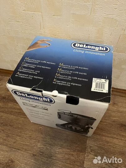 Кофемашина рожковая DeLonghi EC300M