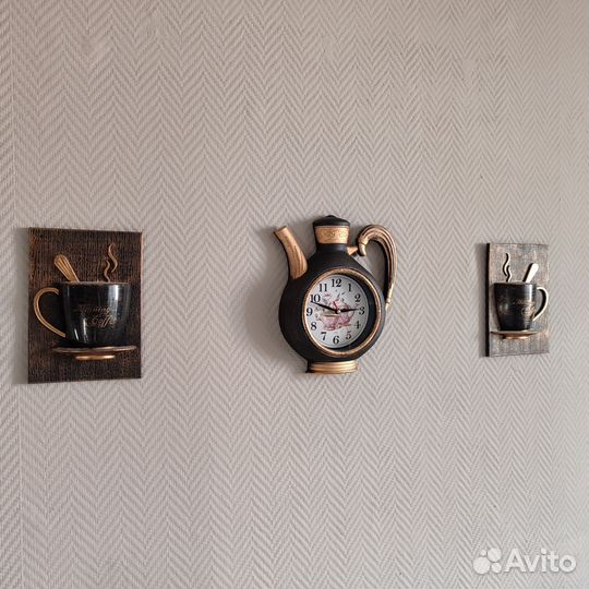 Часы комплект на кухню