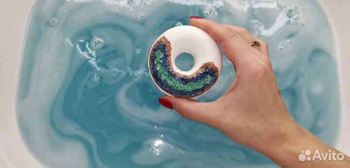 Бомбочка для ванны ручной работы