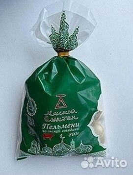 Пакет для пельменей