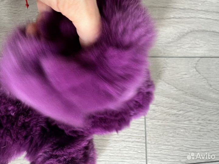 Варежки детские кролик