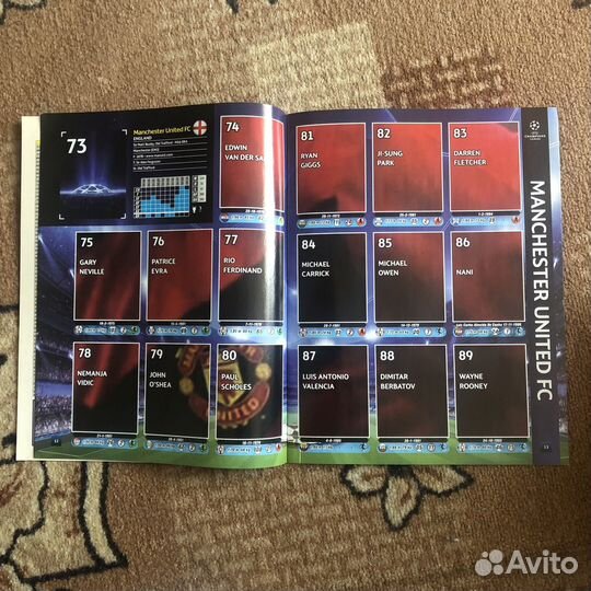 Альбом для наклеек panini Лига чемпионов 2009/2010