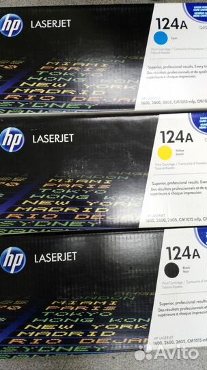 Картридж hp 124 оригинал