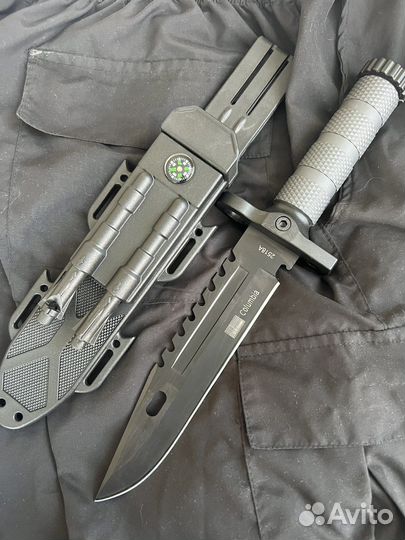 Нож туристический 5в1