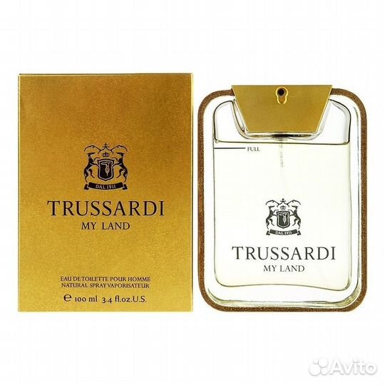 Trussardi My Land Туалетная вода для мужчин 30 ml