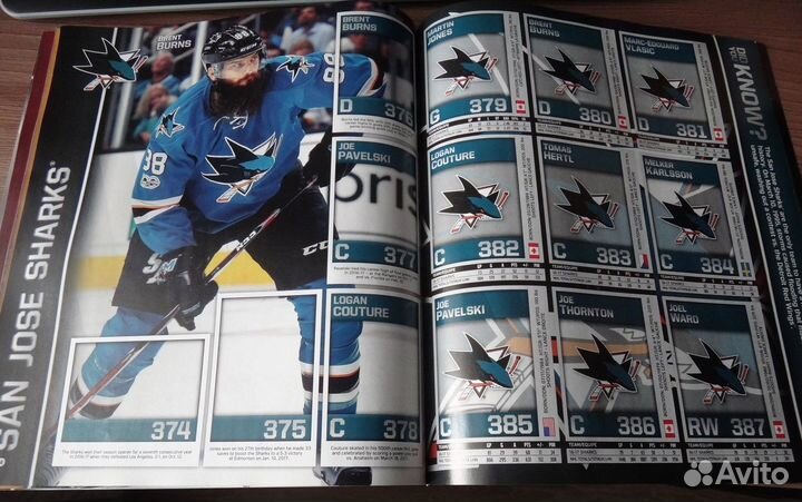 Новый альбом Panini NHL нхл Hockey 2017 - 2018