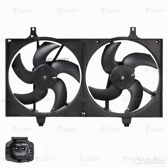 Вентилятор двигателя Nissan Almera N16 (00) /Prime