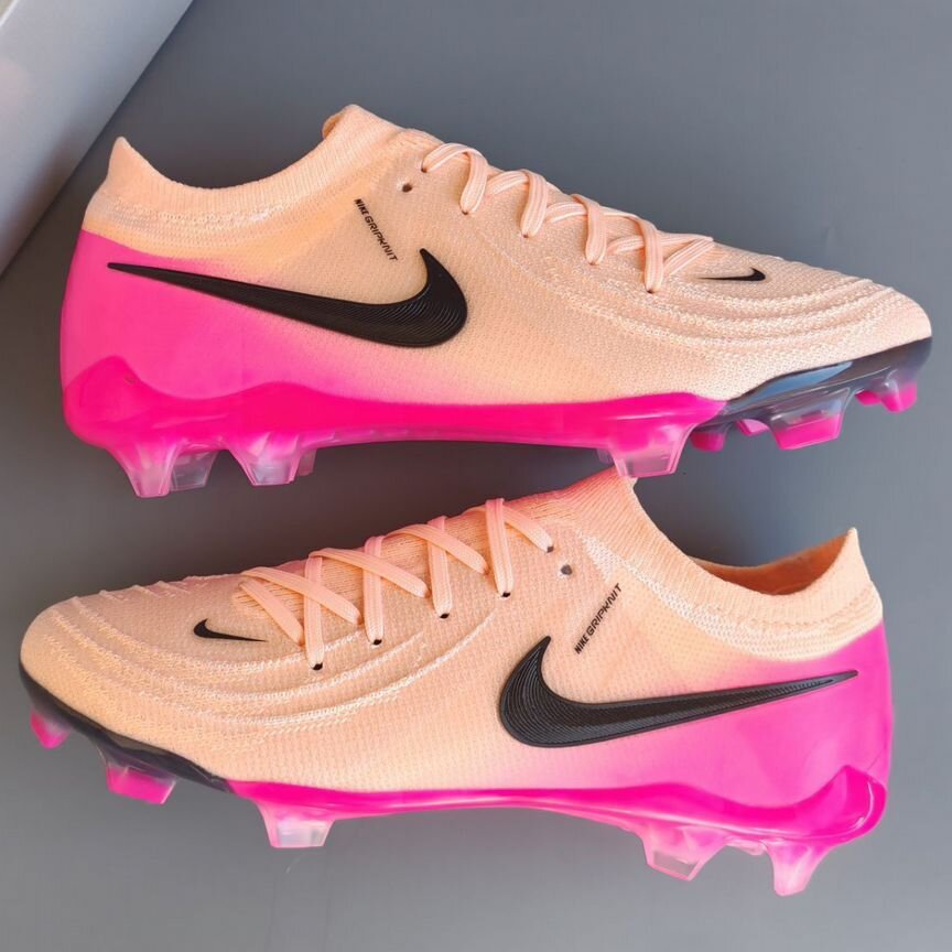 NIKEファントムGX DF FG 26.5CM ナイキ ヴェイパー 14 エリート FG(グレー×ブルー) シューズ