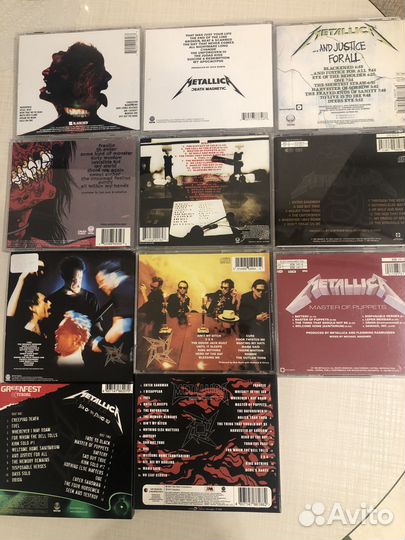 Металл на CD Metallica
