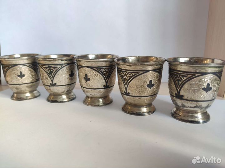 Рюмка стопка серебро