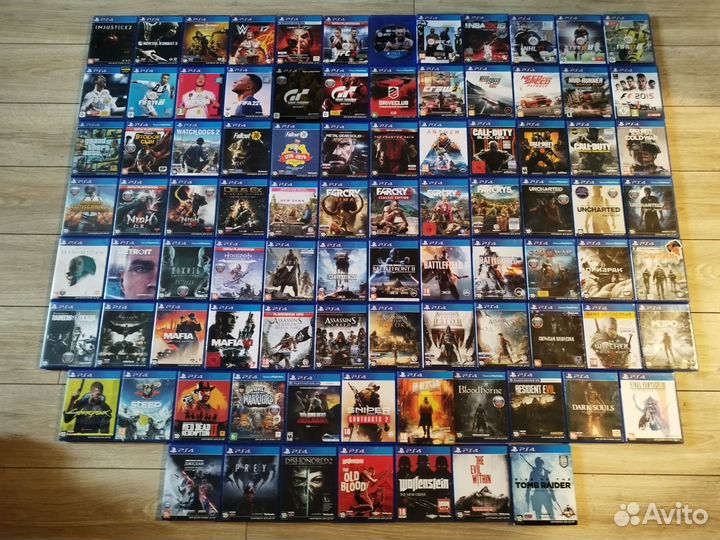 Диски игры для ps4