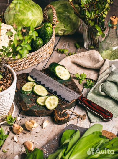 Нож кухонный Накири Samura kaiju (новый)